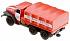 Пожарная машина УРАЛ 12 см, металлическая инерционная   - миниатюра №1