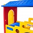 Детский игровой комплекс для дома и улицы: игровой домик, детская горка, детские качели, лаз  - миниатюра №13