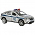 Машина Полиция Renault Arkana 12 см свет-звук двери и багажник открываются металлическая  - миниатюра №3