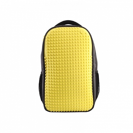 Пиксельный рюкзак Full Screen Biz Backpack WY-A009, цвет – желтый 