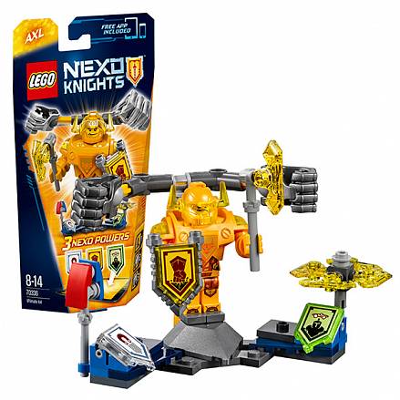 Lego Nexo Knights. Аксель — Абсолютная сила 