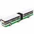 Металлический инерционный автобус с гармошкой  - миниатюра №1