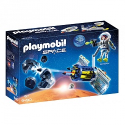 Конструктор Playmobil. Космос: Спутниковый метеороидный лазер (Playmobil, 9490pm) - миниатюра
