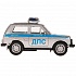 Машина Полиция Lada 4x4 10 см инерционная металлическая  - миниатюра №2