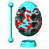 Головоломка из серии Smart Egg - 3D лабиринт в форме яйца Зигзаг  - миниатюра №1