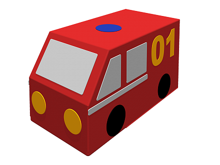 Контурная игрушка – Фургон. Пожарная машина 