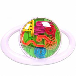 Шар интеллектуальный 3D в диске, диаметр лабиринта 15 см (ABtoys, PT-00557(WZ-A3948) - миниатюра