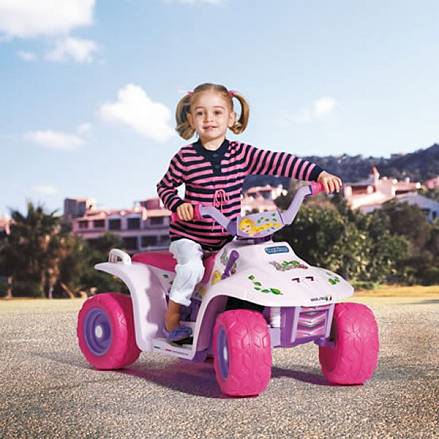 Квадроцикл на аккумуляторе для девочек Quad Princess 