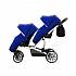 Детская прогулочная коляска Bebetto 42 Sport для двойни, шасси белая/BIA, цвет – 397  - миниатюра №8