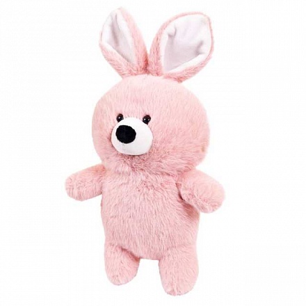 Мягкая игрушка – Флэтси. Кролик розовый, 24 см 