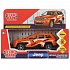 Машина металлическая Jeep Grand Cherokee спорт, инерционная, цвет – оранжевый, 12 см  - миниатюра №4