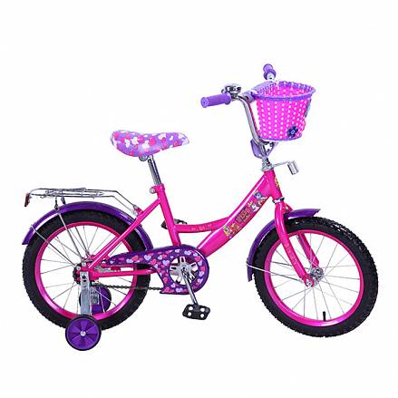Детский велосипед – Filly, 16", A-тип, розово-фиолетовый 