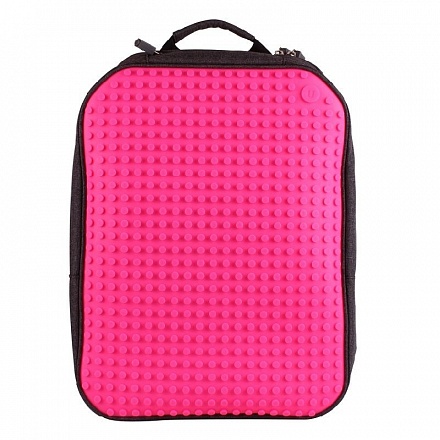 Пиксельный рюкзак Canvas Classic Pixel Backpack WY-A001, фуксия 
