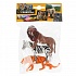 Игровой набор Рассказы о животных – Животные Африки, 3 штуки, лев, зебра, тигр  - миниатюра №4