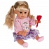 Интерактивная функциональная кукла Анфиса 40 см  Барбарики озвучена моргает боится щекотки 4 аксессуара  - миниатюра №1