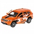 Машина металлическая Jeep Grand Cherokee спорт, инерционная, цвет – оранжевый, 12 см  - миниатюра №2