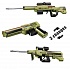 Конструктор 3 в 1 – Пистолет, автомат, винтовка, 202 детали  - миниатюра №1