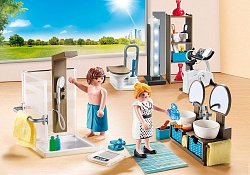 Игровой набор – Кукольный дом: Ванная, свет (Playmobil, 9268pm) - миниатюра