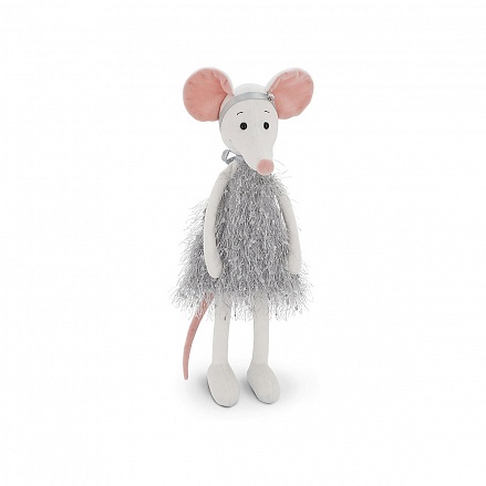 Мягкая игрушка – Мышь Саманта в Большом городе, 20 см. 