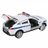 Машина Полиция Renault Arkana 12 см со светом и звуком двери и багажник открываются металлическая  - миниатюра №2