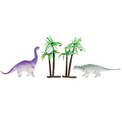 Набор игрушек из пластизоля Динозавры меняют цвет в воде (Играем вместе, 2007Z046-R) - миниатюра