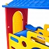 Детский игровой комплекс для дома и улицы: игровой домик, детская горка, детские качели, лаз  - миниатюра №10