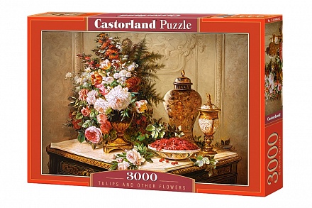 Пазлы Castorland - Цветы. Живопись, 3000 элементов 