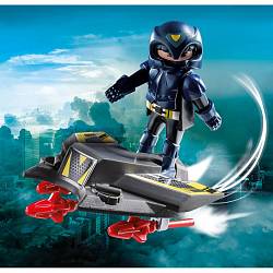 Игровой набор – Экстра-набор: Небесный рыцарь с самолетом (Playmobil, 9086pm) - миниатюра