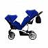 Детская прогулочная коляска Bebetto 42 Sport для двойни, шасси белая/BIA, цвет – 397  - миниатюра №5