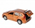 Инерционная металлическая машина - Honda CR-V, золотой, 12 см, открываются двери  - миниатюра №3