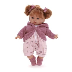 Кукла озвученная Оливия в розовом 30 см плачет мягконабивная (Munecas Antonio Juan ,S.L., 13144)