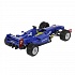 Машина - Суперкар F1, длина 17 см, инерционный механизм, цвет синий  - миниатюра №3