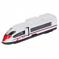Модель Сапсан Скоростной поезд 15 см дверь открывается инерцерционная металлическая (Технопарк, SB-16-04-WB20-1) - миниатюра