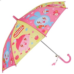 Детский зонт Малышарики 45 см со свистком (Играем вместе, UM45-MSK-1) - миниатюра