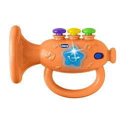 Музыкальная игрушка – Труба, свет и звук (Chicco, 9614st) - миниатюра