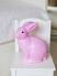 Ночник - Кролик, розовый 25 см  - миниатюра №1