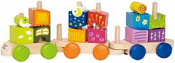 Развивающая игрушка - Поезд Фантазия (Hape, E0417_HP) - миниатюра