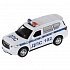 Машина Полиция Infiniti QX80 12,5 см двери и багажник открываются инерционная металлическая  - миниатюра №2