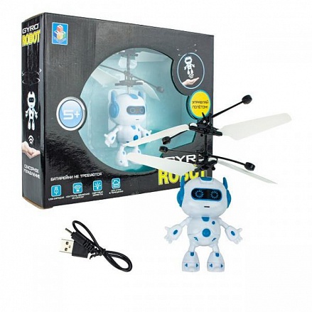 Игрушка на сенсорном управлении Gyro-Robot, со светом, акб, коробка 