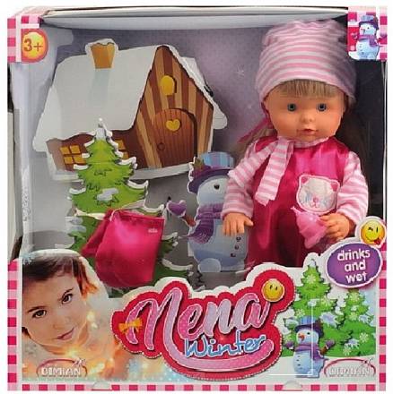 Кукла Bambolina Boutique - Baby Nena зимний набор, 36 см 