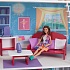 Кукольный домик для Барби – Муза, 16 предметов мебели, лестница, лифт, качели  - миниатюра №8
