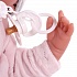 Кукла-младенец Паула в розовом 40 см мягконабивная  - миниатюра №5
