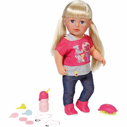 Интерактивная кукла Беби Бон Сестричка, 43 см 