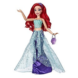 Кукла из серии Принцесса Дисней - Модная Ариэль с аксессуарами (Hasbro, E83975X0) - миниатюра