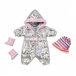 Одежда для куклы Baby born - Зимний комбинезон Делюкс (Zapf Creation, 826-942) - миниатюра