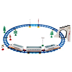 Железная дорога Скоростной пассажирский поезд 215 см (Играем вместе, 1609B200-R) - миниатюра