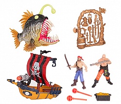 Игровой набор - Пираты. Атака рыбы-удильщика (Chap Mei, 505206) - миниатюра