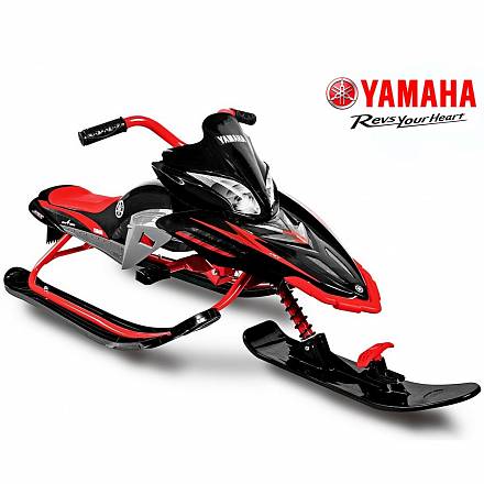 Снегокат - Yamaha Apex Snow Bike, Titanium black/red 