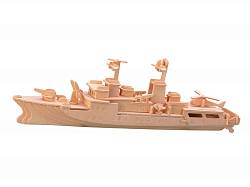 Модель деревянная сборная - Сторожевик (Wooden Toys, P046) - миниатюра