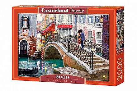 Пазл Мост Венеция, 2000 элементов 